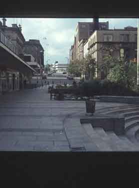 The Piazza looking towards Ramsden Street, Huddersfield