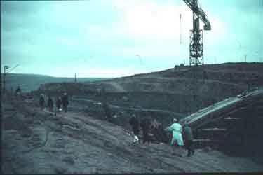 Construction of M62, Huddersfield