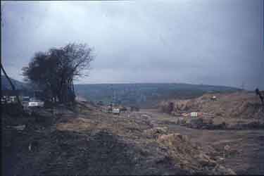 Construction of M62, towards Lindley Moor Road, Huddersfield