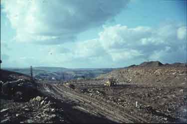 Construction of M62, Scammondem, Huddersfield