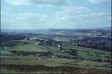 View of Huddersfield from Lindley Moor