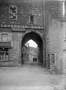 Cartmel, Old Priory gateway