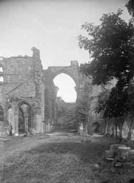 Furness Abbey from West