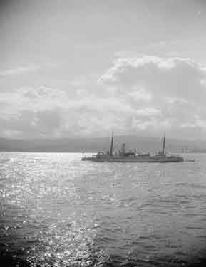Tangier Bay, Morning, Russian Gunboat