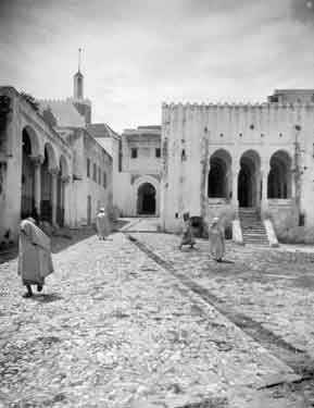 Tangier, Moorish Bank, Court of Justice and Entrance to Sultan's Palace