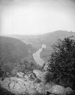 Wye Valley, Symonds Yat, view from the top