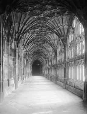 Gloucester Cathedral, Cloisters, East Side