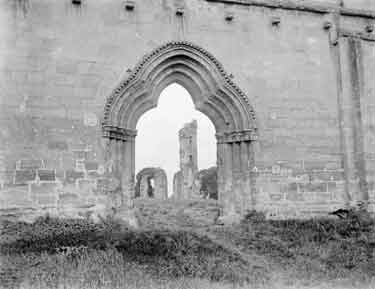 Byland Abbey, West Door