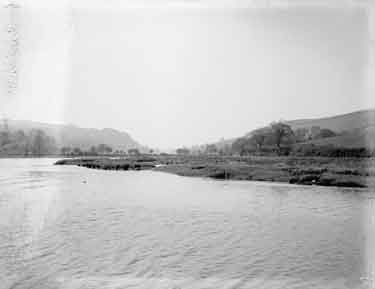 River Dart, Totnes in distance