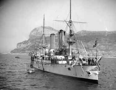 Gibraltar, stationary gunboat