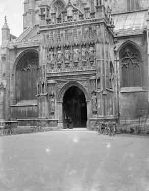 Gloucester Cathedral, south door