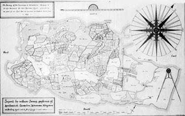 Map of Almondbury