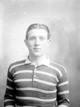 J Rogers, Rugby Player, Huddersfield Northern Union F.C.