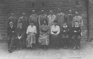 Brook Motors Limited: employees at Nelson Mill Works