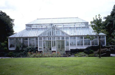 Greenhead Park -  conservatory.