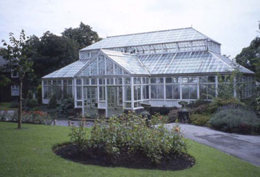 Greenhead Park - the conservatory.