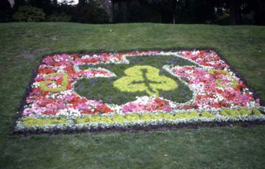 Greenhead Park - flowerbed.