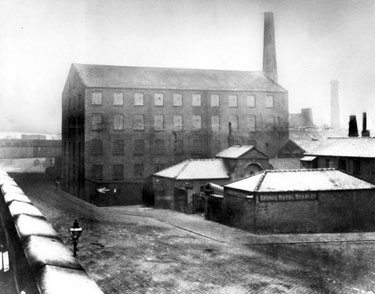 Brick Factory, and the George Hotel Stables, John William Street, Huddersfield.