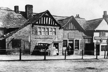 Lowerhead Row, begining of Leeds Road, at the junction with Northgate, Huddersfield.