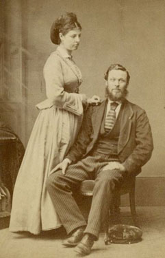 Portrait of a young couple.
