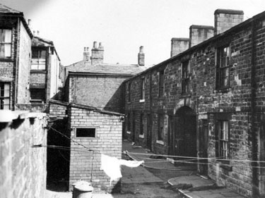 Old Yards, Batley, before Compulsory Purchase Order demolition.