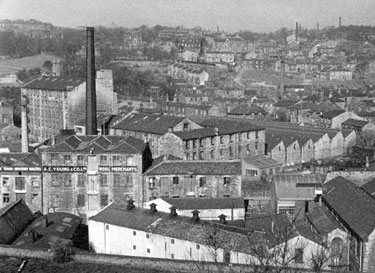 View of Batley, A. C. Young and Co. Ltd., Wool Merchants.