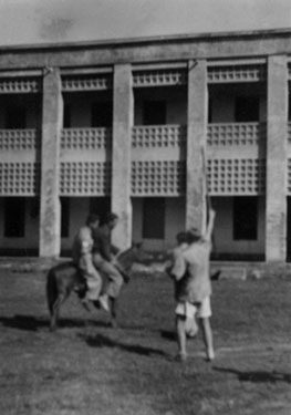 Wartime Archive of Reg Stone of Skelmanthorpe: “Fun and Games”, at Christmas time in Dacca, (Dhaka), East Bengal.