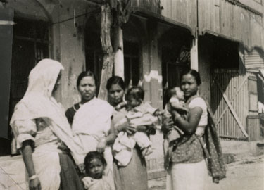 Wartime Archive of Reg Stone of Skelmanthorpe: Hill Leave, Maymyo (Pyin U Lwin), Burma – Local Mother and Baby Group.