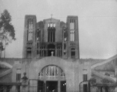 Royal Air Force 1543805 R.O. Stone East Bengal and Burma 1943-1946: Black and White Negatives of various photographs taken over that period – Roman Catholic Church, Shillong, Assam.