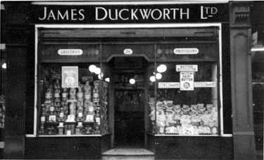 Album containing the various retail outlets currently/once owned by Mrs Duff's Family - James Duckworth Limited - Hebden Bridge, West Yorkshire