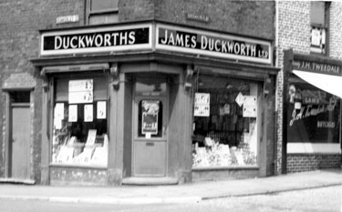 Album containing the various retail outlets currently/once owned by Mrs Duff's Family - James Duckworth Ltd - No. 129 Greenacres Road