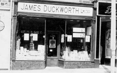 Album containing the various retail outlets currently/once owned by Mrs Duff's Family - James Duckwort Ltd - Rawtenstall, Lancashire
