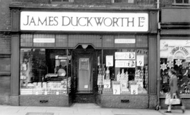 Album containing the various retail outlets currently/once owned by Mrs Duff's Family - James Duckwort Ltd - Castleton, Greater Manchester