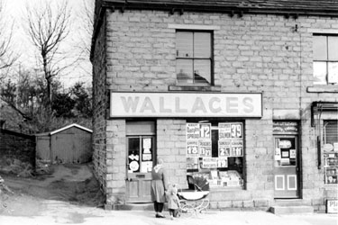 Album containing the various retail outlets currently/once owned by Mrs Duff's Family - Wallaces Ltd. - Skelmanthorpe