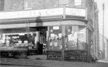Album containing the various retail outlets currently/once owned by Mrs Duff's Family - Globe Tea Co. - Stairfoot