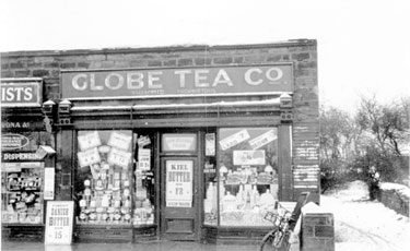 Album containing the various retail outlets currently/once owned by Mrs Duff's Family - Globe Tea Co. - South Kirkby, West Yorkshire