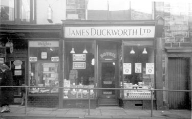 Album containing the various retail outlets currently/once owned by Mrs Duff's Family - James Duckworth Ltd. - Church, Lancashire