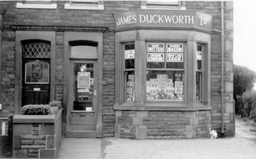 Album containing the various retail outlets currently/once owned by Mrs Duff's Family - James Duckworth Ltd. - Firgrove