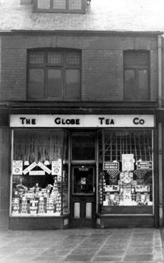 Album containing the various retail outlets currently/once owned by Mrs Duff's Family - Globe Tea Co. -Rotherham Road