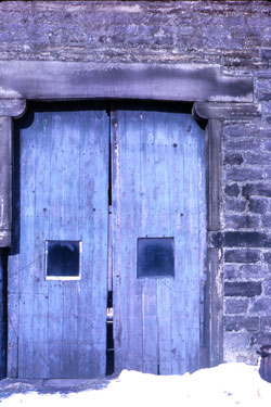 Barn door near Meltham