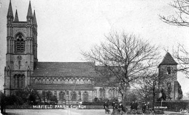 Mirfield Parish Church and the Old Tower, Church Lane, Mirfield.