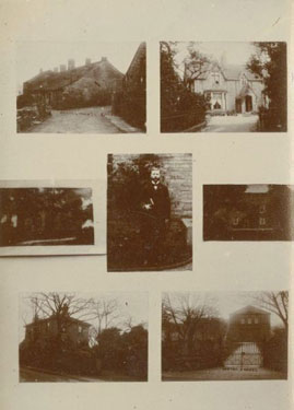 Postcard featuring various views relating to Hopton Chapel.