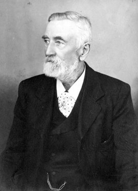 Portrait of an older gentleman - Mr B. Barlow 1838-1912.