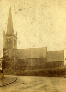 St. Thomas Church - located at the end of Grosvenor Road and Rutland Road, Batley.