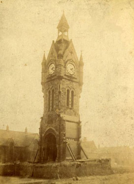 The Market Hall Clock, Market Square, Batley.