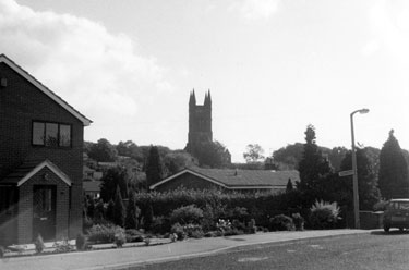 Mirfield - St. Mary's Parish Church can be seen in the background.