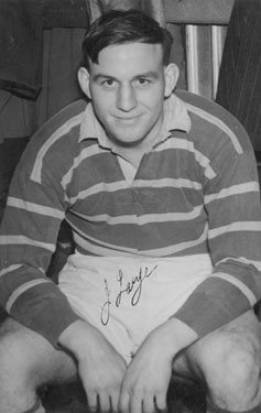 Signed Photograph of Jack Large, Huddersfield Rugby League Player.