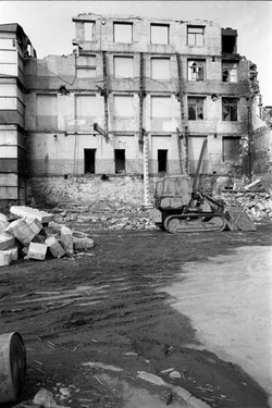 Demolition of C. & J. Hirst's Mill, Longwood, Huddersfield.