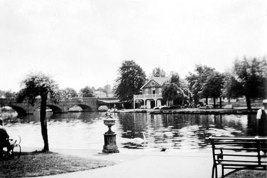 Photo Album Containing Various Images: The River Avon, Stratford.
