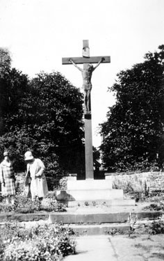 Photo Album Containing Various Images: The Calvary Cross H.R.